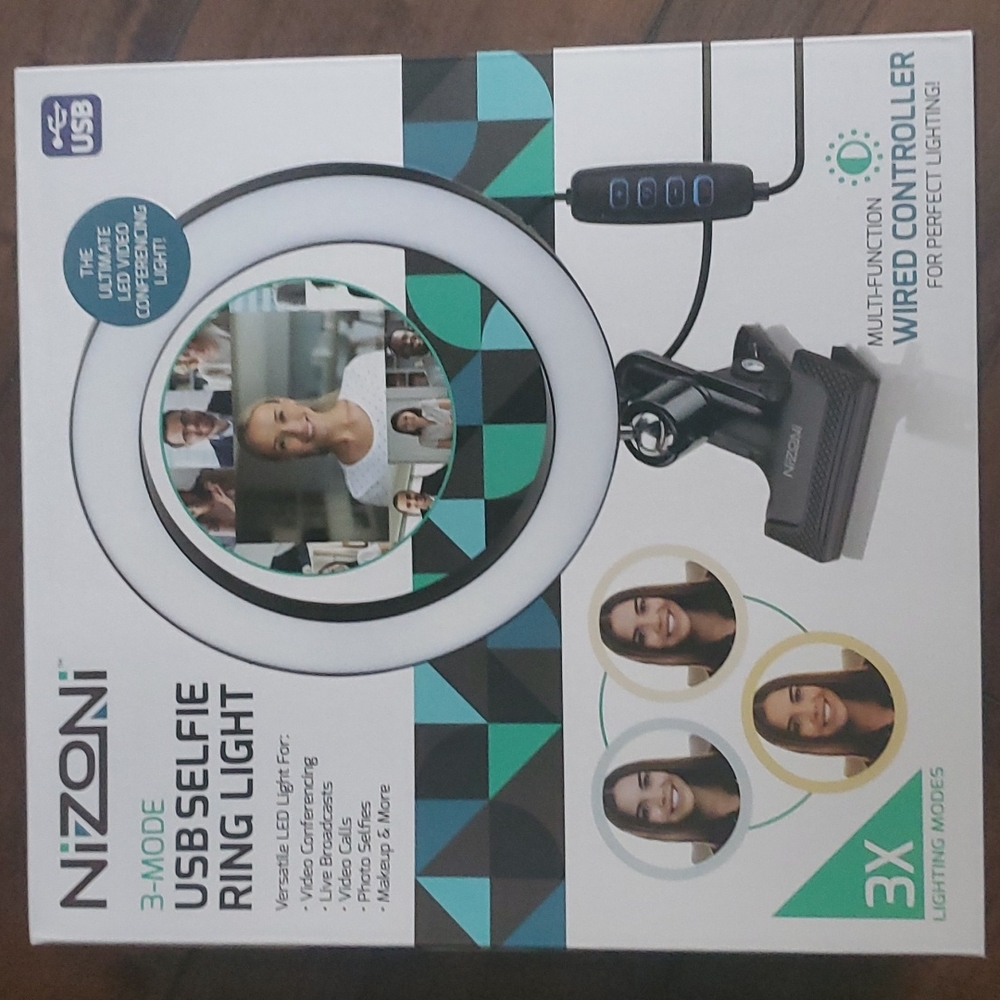 USB Selfie Ring Light
